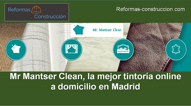Mr Mantser Clean la mejor tintoría online a domicilio en Madrid