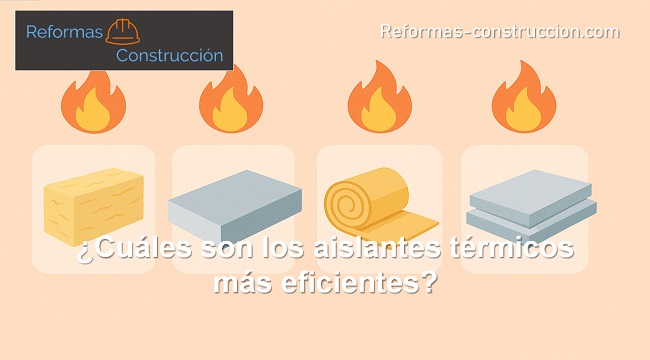 cuáles son los aislantes térmicos más eficientes