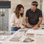 Las decisiones que conviene tomar antes de empezar a reformar el baño